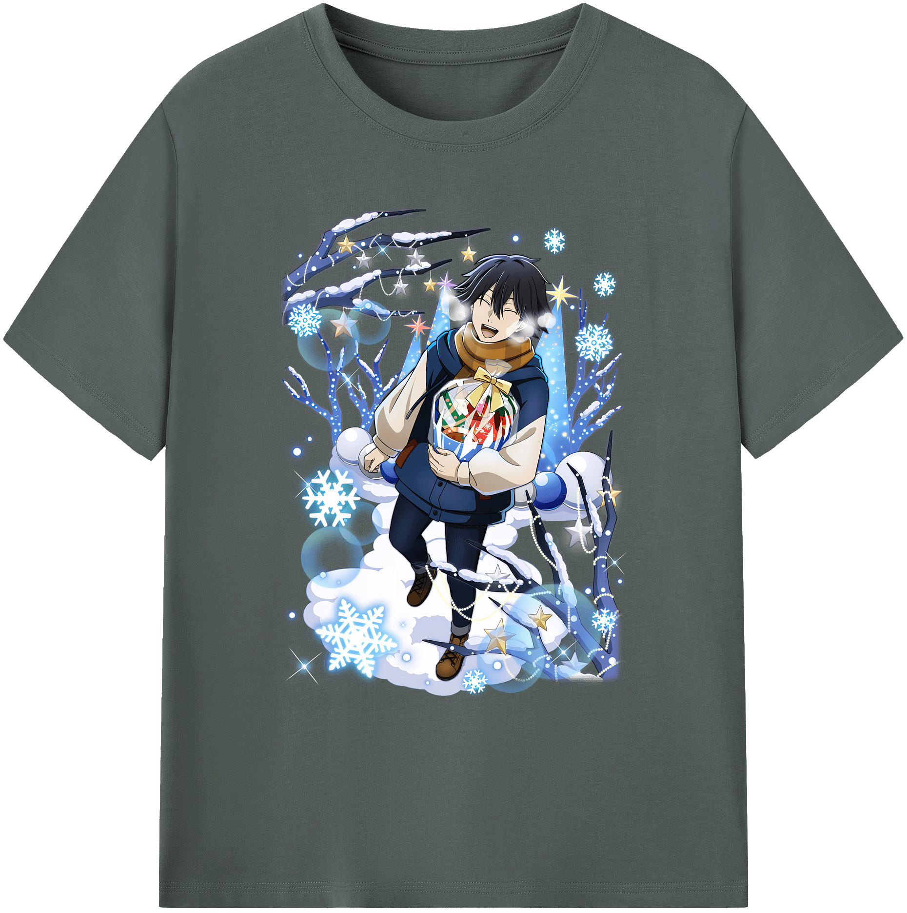 （画像用） 文豪ストレイドッグス Bungo Stray Dogs 綿100％ メンズ半袖Tシャツ｜肌触りやわらか＆通気性
